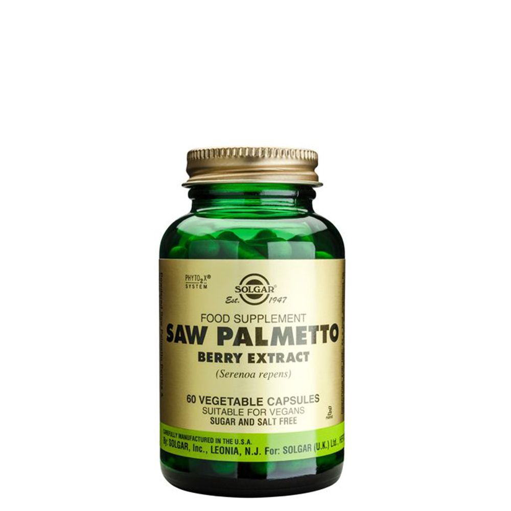 33984041431 Solgar Saw Palmetto Berry Extract , 60 Vegetable Capsules
