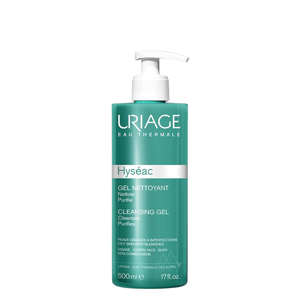 3661434006098 Uriage Hyseac Cleansing Gel Combination To Oily Skin 500ml