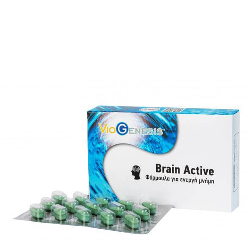 4260006580746 1 Viogenesis Brain Active 30 ταμπλέτες