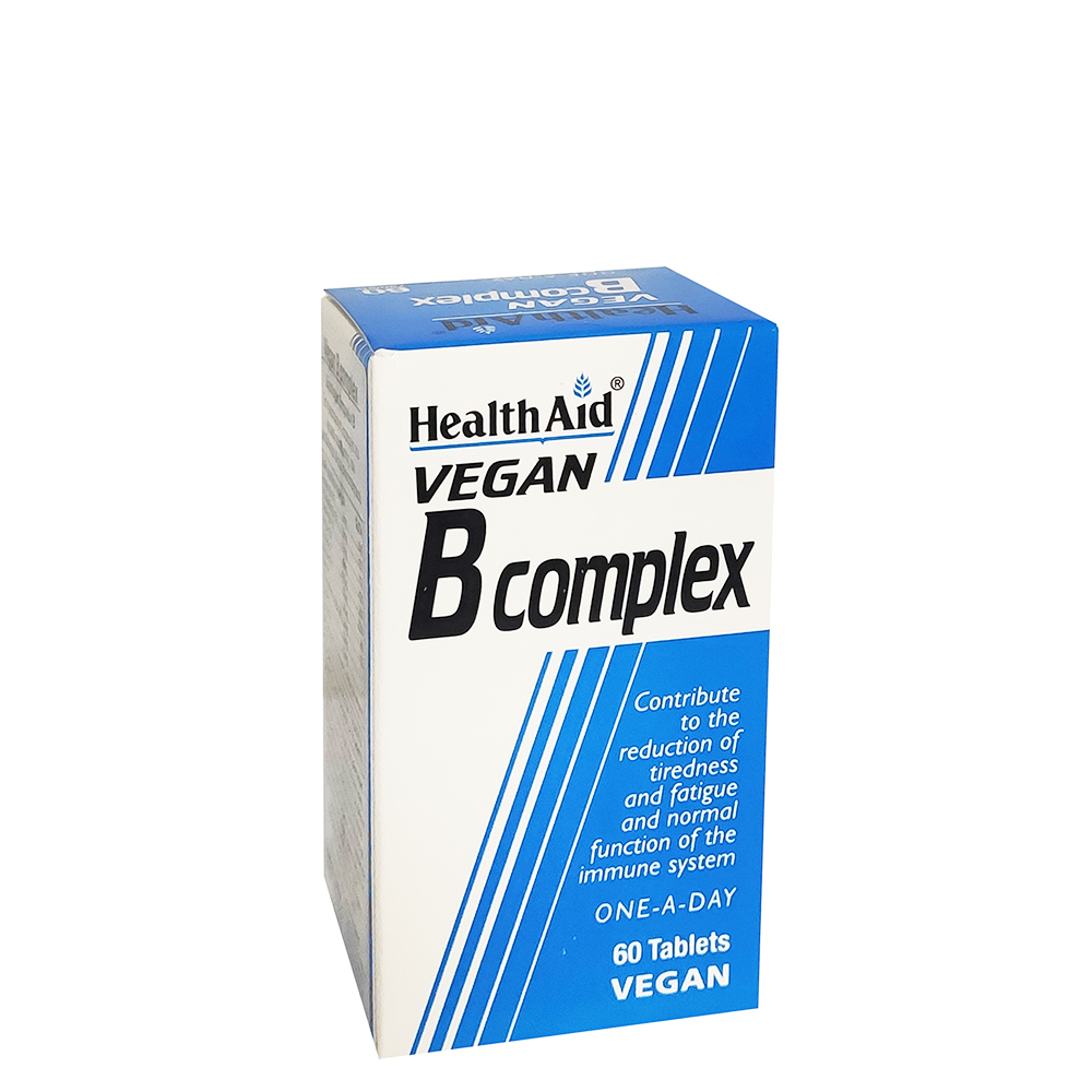 5019781010875 2 Health Aid Vegan B-Complex 60 φυτικές κάψουλες