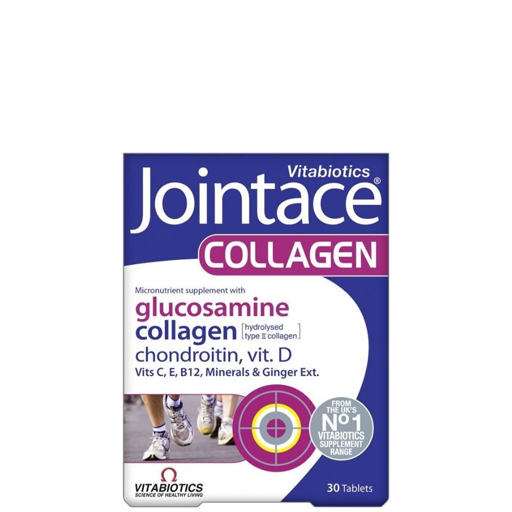 5021265222476 1 Vitabiotics Jointace Collagen, Γλυκοσαμίνη, Χονδροϊτίνη, Κολλαγόνο και Vit D3 30Tabs