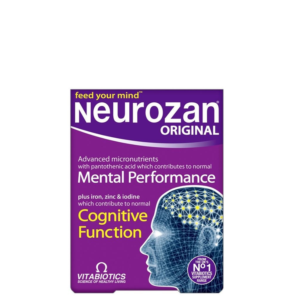 5021265243822 1 Vitabiotics Neurozan, Σύνθεση Θρεπτικών Συστατικών για την Υγεία του Εγκεφάλου 30caps