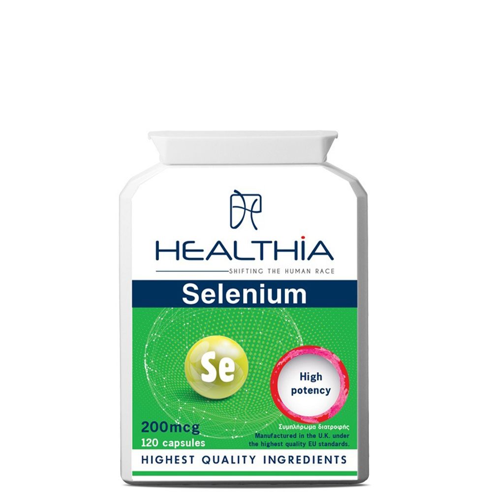 5200131350837 2 Healthia Selenium 200mcg 120caps