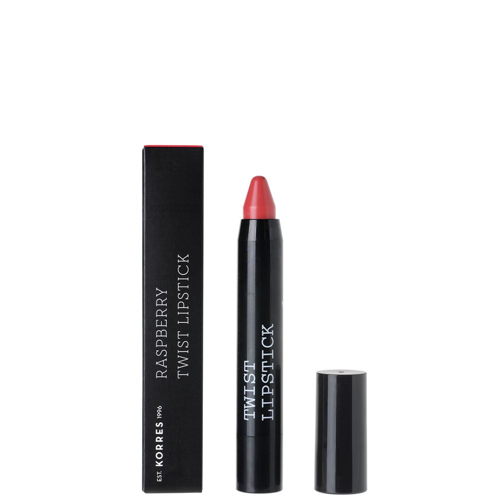 5203069064197 Korres Rasberry Twist Lipstick Luscious, Πλούσιο Χρώμα & Λάμψη 2,50ml