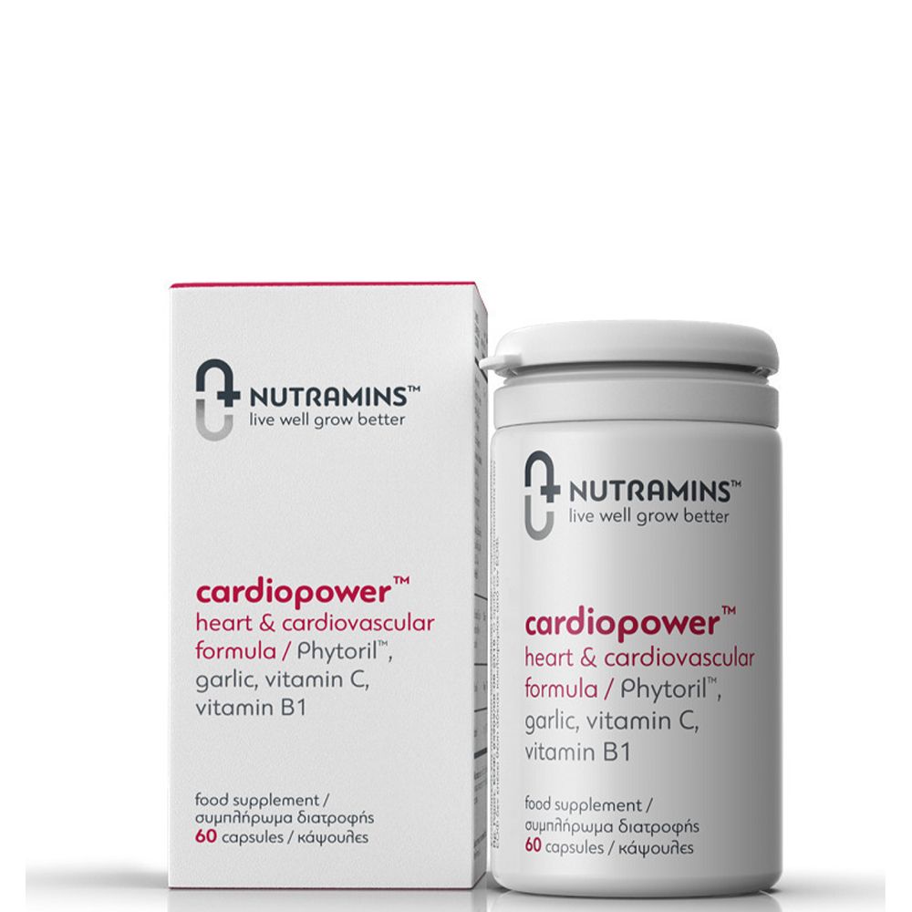 5214001352043 Nutramins Cardiopower Heart & Cardiovascular Formula 60 caps