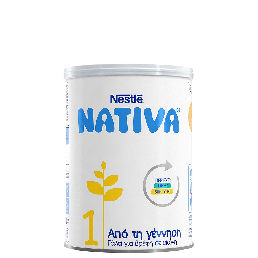 7613036631679 Nativa 1 Γάλα Πρώτης Βρεφικής Ηλικίας 0-6m σε Σκόνη, 400 gr