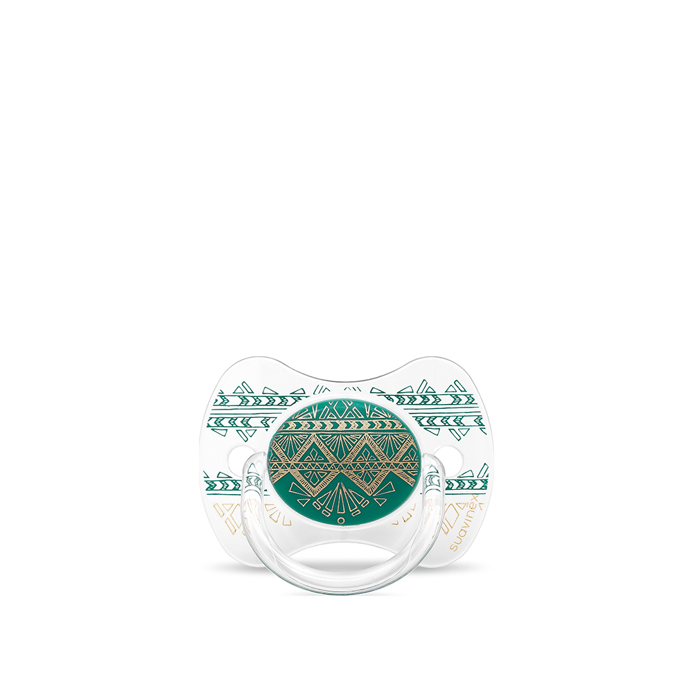 8426420045933 Suavinex Couture Premium Σιλικόνης Δαντέλα Πράσινο 4-18m 1τμχ