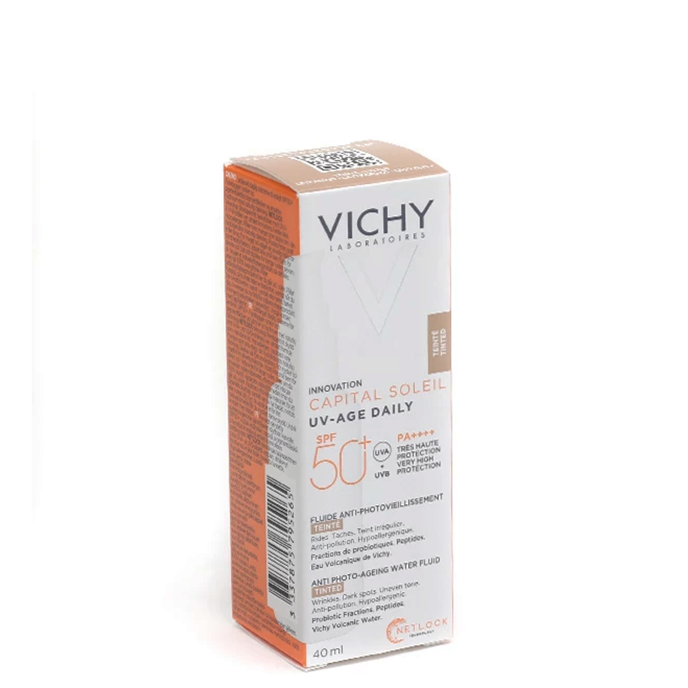 3337875795265 Vichy Capital Soleil UV-Age Daily SFP 50+ Tinted 40ml