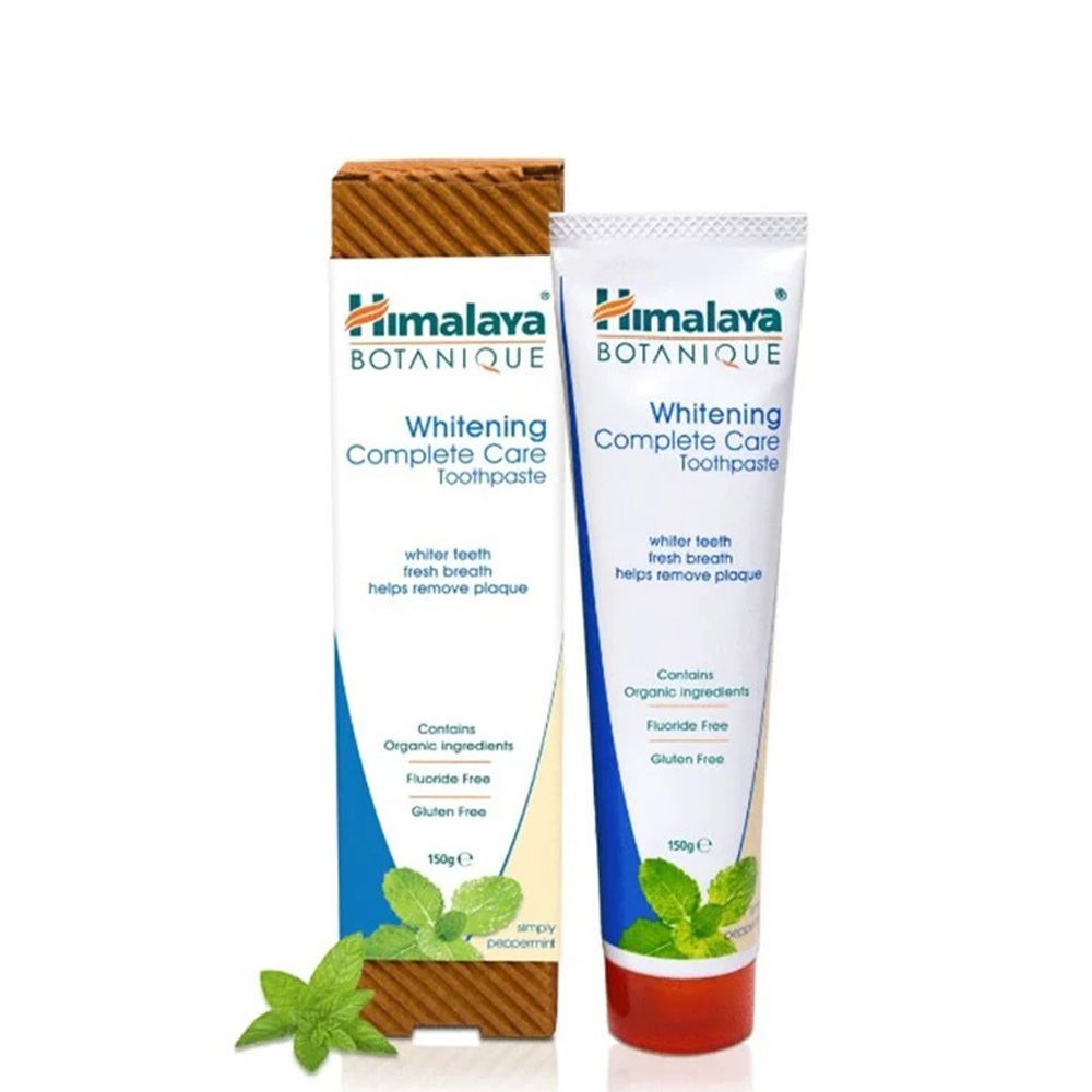 605069200295 Himalaya Whitening Complete Care Toothpaste Simply Peppermint 5.29oz 150gr
