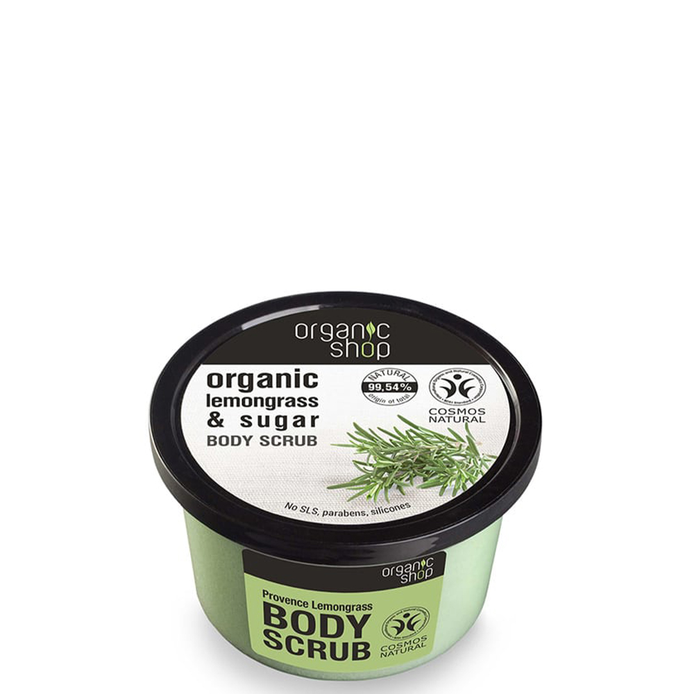 4744183012646 Natura Siberica Organic Shop Body Scrub Provancal Lemongrass Απολεπιστικό Σώματος, 250ml