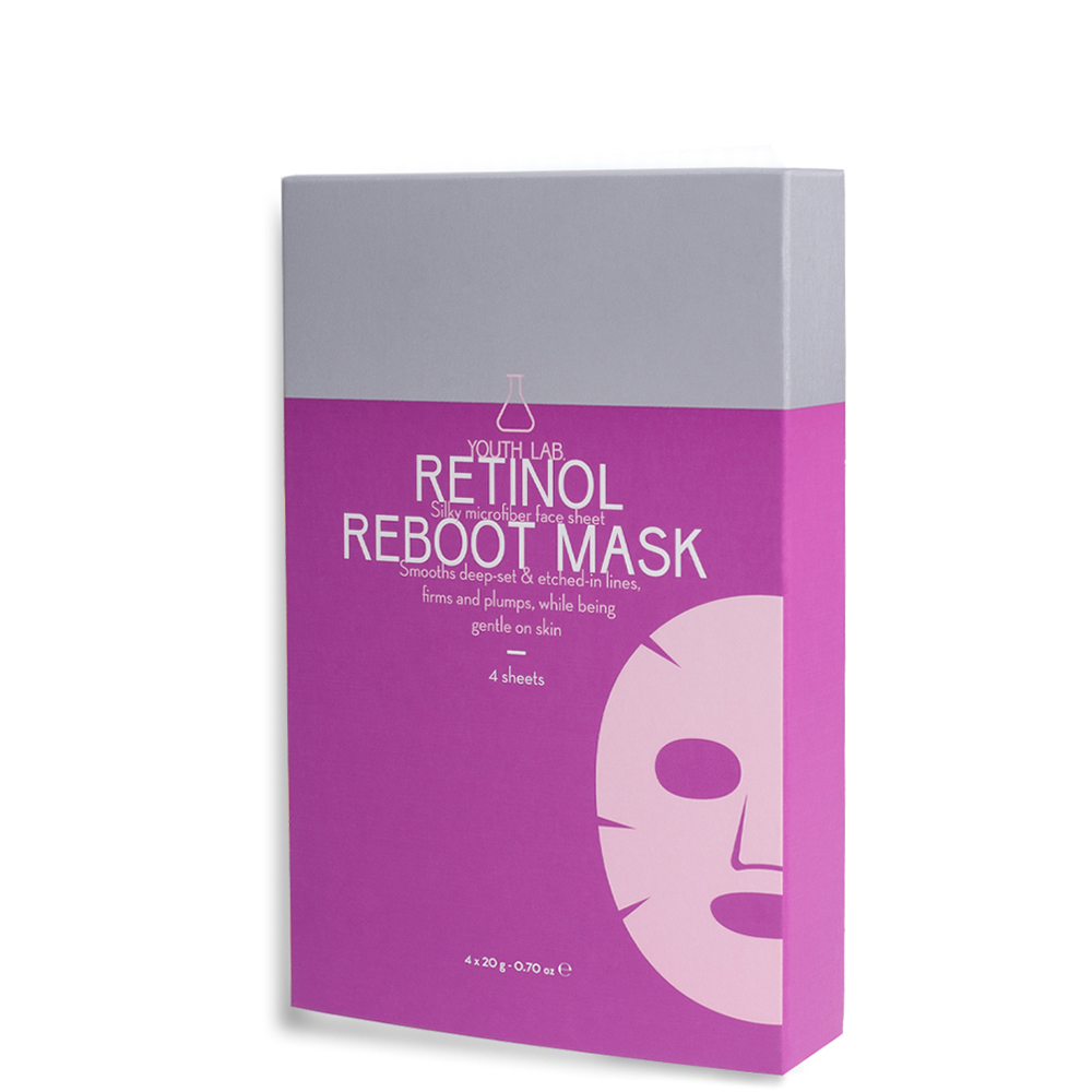 5200142100490 Youth Lab. Retinol Reboot Mask, 4x20g