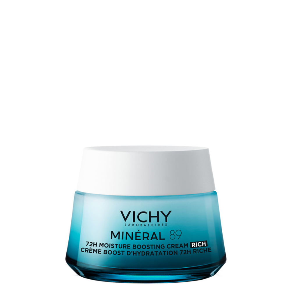 3337875839501 Vichy Mineral 89 72h Moisture Boosting Cream Rich Ενυδατική Κρέμα Προσώπου με Πλούσια Υφή, 50ml